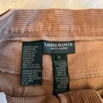 Ralph Lauren Vintage  Polo  Corduroy Pants Size 14 Tan Wide Leg Tan Photo 4