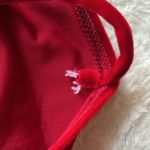 All that jazz Vintage Red Velvet Rhinestone Maxi Dress 90s Y2K Photo 5