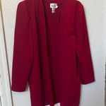 Leslie Fay FINAL MARKDOWN  open unlined jacket 10 Photo 0