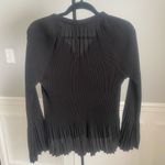 Current Air  Los Angeles Black Long Sleeve‎ Blouse Size Small Photo 3