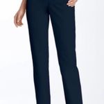 St. John Sport 5 Pocket Straight Leg Pants Dark Navy Blue Photo 5