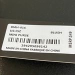 Badgley Mischka Mini Purse Shoulder Bag Charms/Keychain in Blush Pink - NWT Photo 3