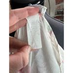 house dress duster floral lace collar pink white nightgown robe Size L Photo 12