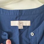 Loft Eyelet Tie Cuff Blouse Photo 3