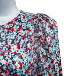 Rotate Birger Christensen Alison Floral Antigua Sand Comb Long Sleeve Dress Pink Size 6 Photo 5