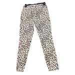 frame denim Frame Ali High Rise Cigarette Leopard Print Jeans Womens 27 Trendy Fashionable Photo 1