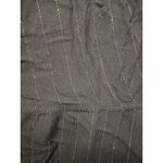 Xhilaration  Black/Gold V-Neck Beach Swim Cover Up Tunic Top Size Medium NWT Photo 6