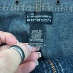 Y2K Low Rise Wide Belt Flare Leg Bareback Jeans Blue Size undefined Photo 4