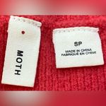 Anthropologie|Moth| Women’s Size S Oversized Alpaca Blend Crewneck Sweater Photo 6