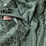 l*space L* Green Leopard Print Harlow Wide Leg High Rise Pants Photo 5