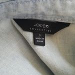 joe's jeans Linen button down w/open sleeves sz SM Photo 5
