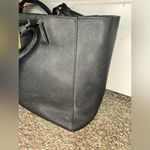 Tory Burch  Black Saffiano Leather Tote Photo 10