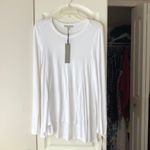 Joan Vass Crisp White Blouse Photo 1