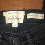 Lola Jeans Mid Rise Black Distressed Jeans Size 25 Photo 3