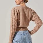 ASTR  The Label Pearl Embellished Sweater size M Photo 4