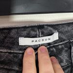PacSun Washed Black Mom Distressed Jeans size 25 Photo 9