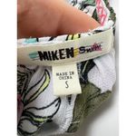 Miken Swim Tropical Floral Tiered Pom Pom Swim Beach Coverup Small Photo 3