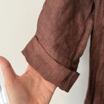 Roberta Freymann  Womens Pure Linen Ombre Print Dress Size Small 1636 Photo 5