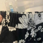 Briggs New York Black & White Floral Print‎ Skort by Briggs NY Women’s Size 14 Photo 3