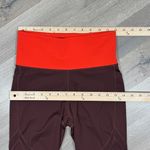 Athleta Tenacity Mesh Cutouts High Rise Powerlift Leggings Burgundy Small Photo 10