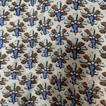 Tory Burch  Casey Anorak Jacket Windbreaker White Blue Floral Paisley Size 8 Photo 3