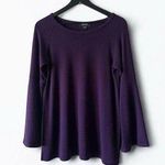 Karen Kane  Plum Long Sleeve Top Women's Size M Photo 0