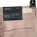 Jones New York  SZ 14/32 Lexington Skinny Capri Jeans Icon Fit Stretch Sculpt New Photo 5