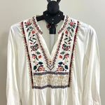 Johnny Was NWOT  Embroidered Boho Floral Pockets Long Sleeves Dress Size S Photo 2