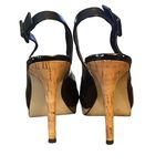 Elle Estella Sling Back Peep Toe Heels Photo 4