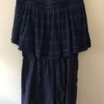 Anthropologie Tiered Eyelet Off-Shoulder Romper Photo 3