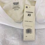 Levi's White Cotton Sequin Logo Short Sleeve Crewneck T-shirt Photo 5