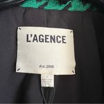 L'Agence l’agence brooke fringe blazer Green black size 2 Photo 3