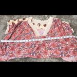 Free People  Crochet Leilani Print V-Neck Crop Top Photo 12
