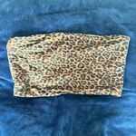 Kendall + Kylie Bandeau Cheetah Bathing Suit Top Photo 0