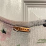 Volcom  Floral Ruffle Hem Tank Top Small Sleeveless Boho Festival Casual Cami Photo 5