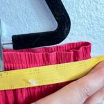 Vintage Red Tiered Maxi Skirt Boho Flowy Long Skirt Cottagecore Prairie XL Photo 5