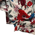 Loft NWT Beach Crochet Trim Tie Neck Floral Romper XXS Photo 11