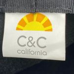 C&C California  Women's Black Braided Bow 100% Wool Round Felt Bucket Hat OS Photo 2