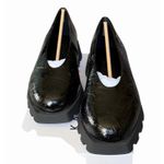 Katy Perry  Dearling Slip On Black Wrinkle Patent Loafers Women’s-10M NWB Photo 2