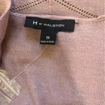 H by Halston Cardigan Womens 1X Light Purple Mauve Duster Open Front Dainty Boho Photo 6