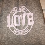 Bobbie & Brooks Bobbie Brooks Ladies Size M Lightweight Gray Love Joggers New Photo 3