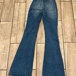 High Waisted High Rise Bell jeans clare jeans Mom Fit Jeans Boyfriend Jeans Ripped Pants Denim Loose Ankle Crop Leggings Treggings Track Pants Blue Size 27 Photo 3
