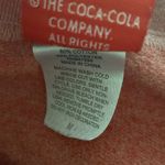 Coca-Cola Women’s  Longsleeve lightweight sweatshirt Top medium red retro cotton Photo 4