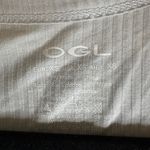 OGL Light Blue Ribbed Knit V Photo 4