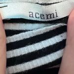 Acemi Stripped turtleneck tank top bodysuit Photo 1