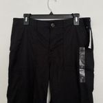 Tommy Hilfiger  Utility Crop Pants Black MEDIUM NEW Photo 2