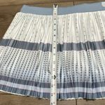 K-Swiss High Rise Pleated Pocket Tennis Skirt Skort Blue White Size Medium Photo 7
