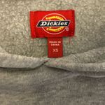 Dickies Women’s Gray Pull Over Cropped Hoodie Sweater Size XS Photo 4