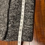 Diane Von Furstenberg  DVF Lulu Wool blend Boucle Long Coat Gray Black Women’s 0 Photo 13