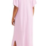 Callahan Knitwear Meri Shirt Maxi Dress Oversized Medium Lavender Purple Photo 1